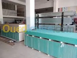 placoplatre mur perlfix+les rails 