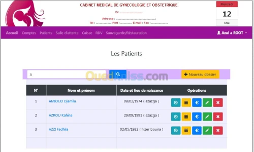 Logiciel cabinet médical Gynécologie