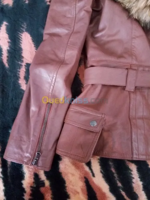 vente vestes en véritable cuire souple