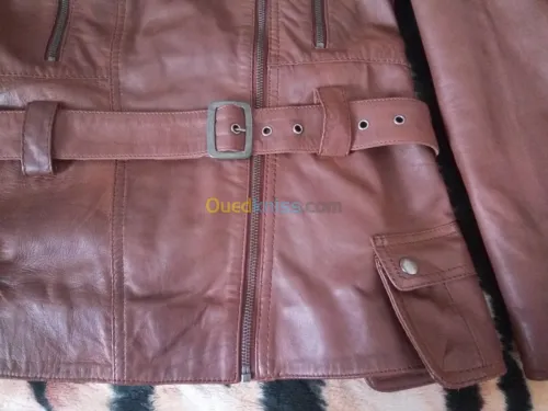 vente vestes en véritable cuire souple