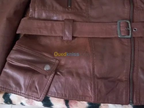 vente vestes en véritable cuire souple