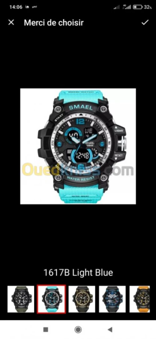 Montre homme SMAEL original