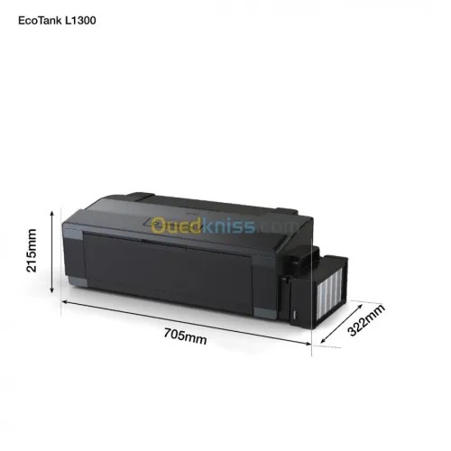 IMPRIMANTE EPSON ECOTANK L1300 36 MOIS DE GARANTIE