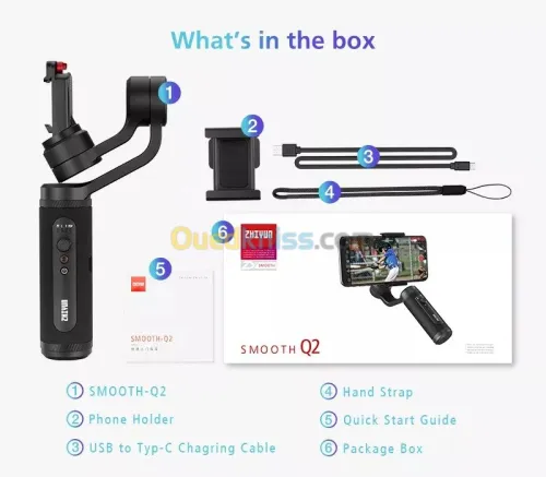 Stabilisateur Smartphone Zhiyun 