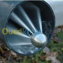 Débouchage conduite vidange fosse Alge