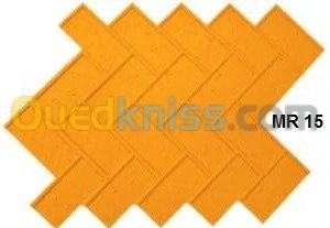 MOULE POUR BETON IMPRIME
