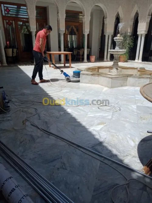 Nettoyage lustrage désinsectisation...