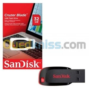 FLASH DISQUE SANDISK 32 GO CRUZER BLADE 2.0