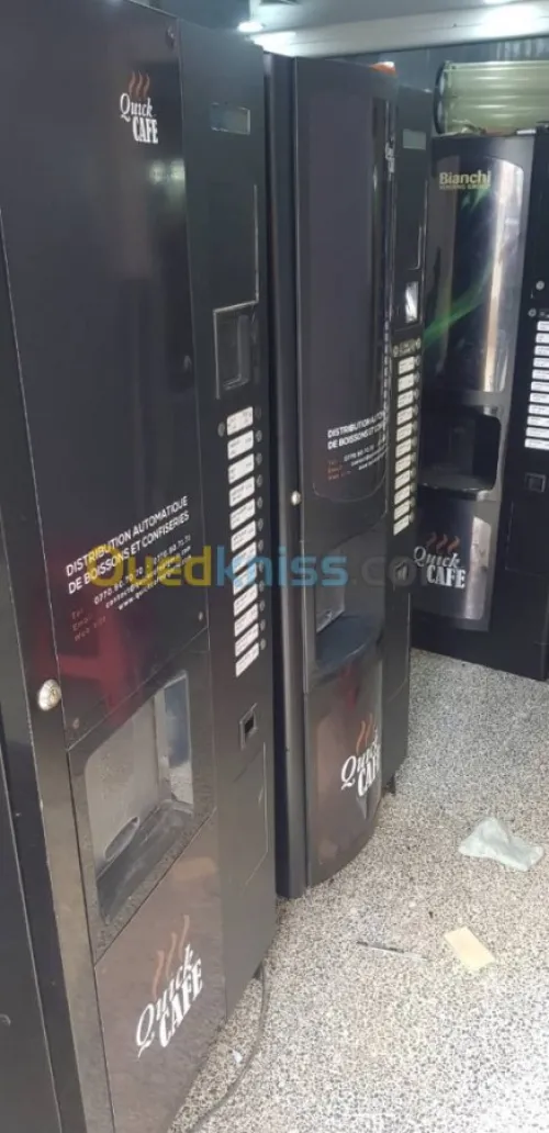 تقديم خدمات الموزعات الآليـة Prestation de services de distribution automatique