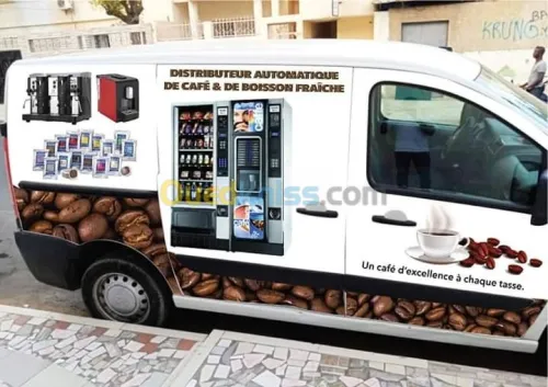 تقديم خدمات الموزعات الآليـة Prestation de services de distribution automatique