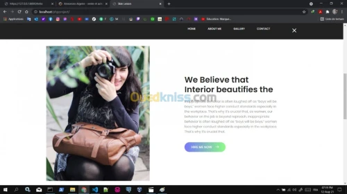 Conception SiteWEB Wix/Wordpress/Sf