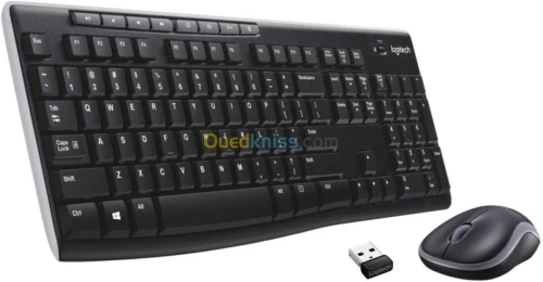 CLAVIER SOURIS SANS FIL LOGITECH MK270 ORIGINALE