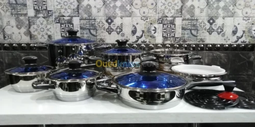 Batterie de cuisine swiss line 16pcs 