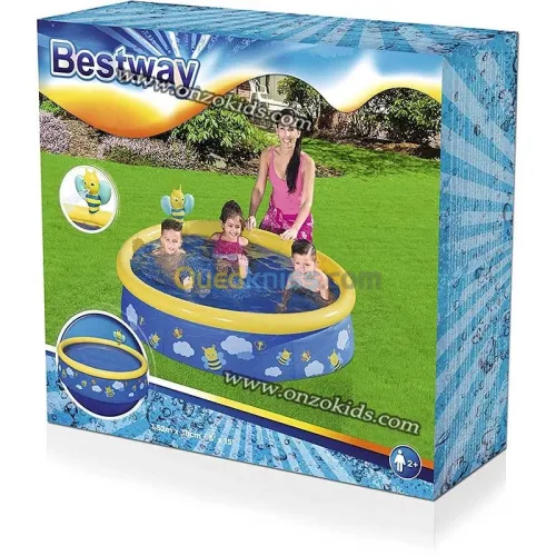 Piscine de jeux My First Fast pour enfants 152 x 38 cm | Bestway