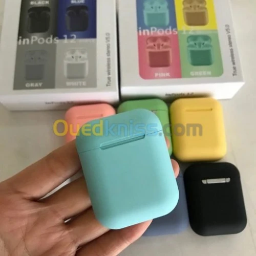 Écouteurs Bluetooth Inpods 12 تخفيض
