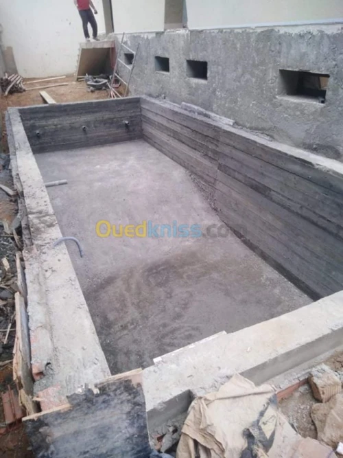 Construction de piscine