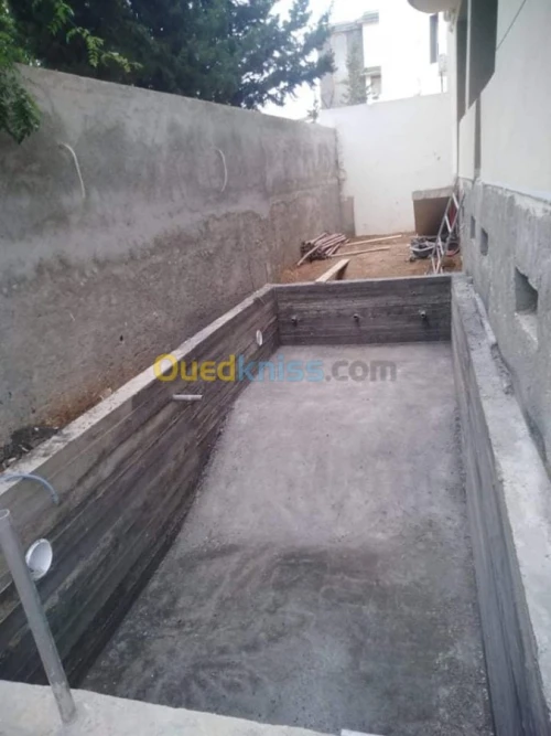 Construction de piscine