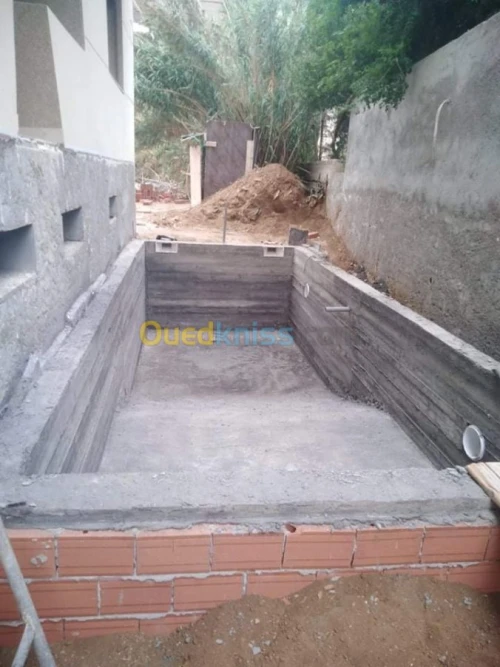 Construction de piscine