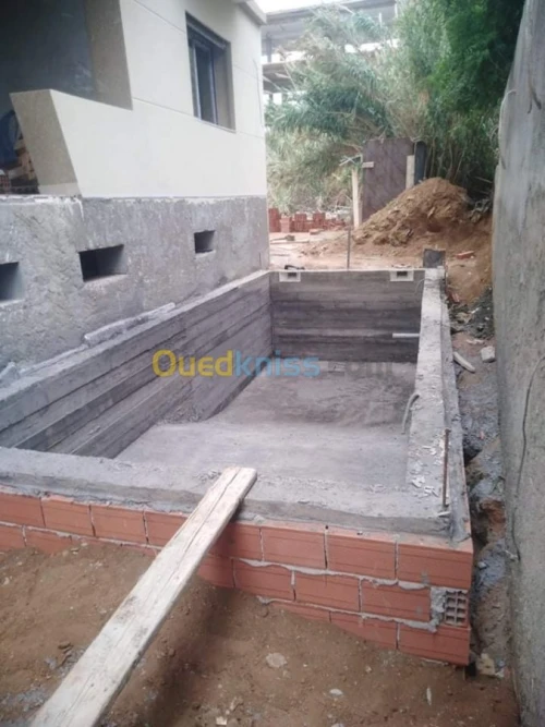 Construction de piscine