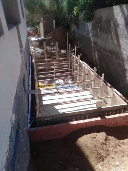 Construction de piscine