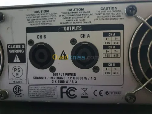 Ampli Behringer iNuke NU6000DSP