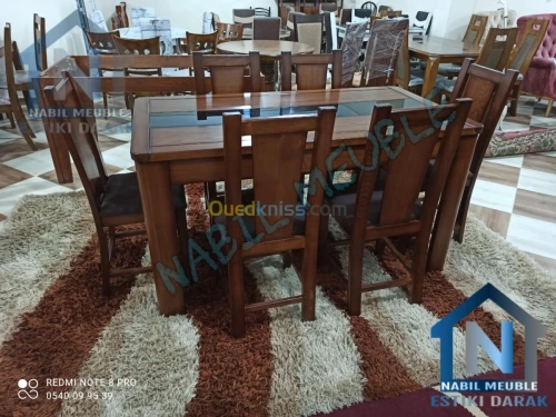 Table hêtre avec 6 chaises