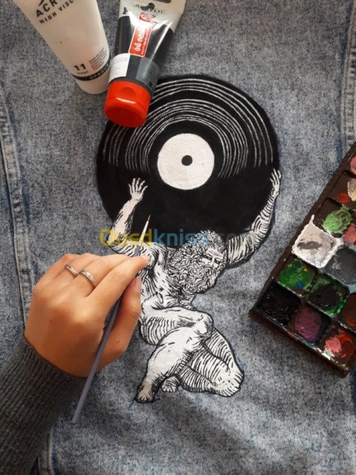 Denim jacket customisé