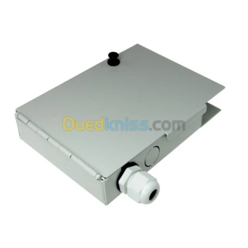 Boite optique mural 4-8 ports SC,metal