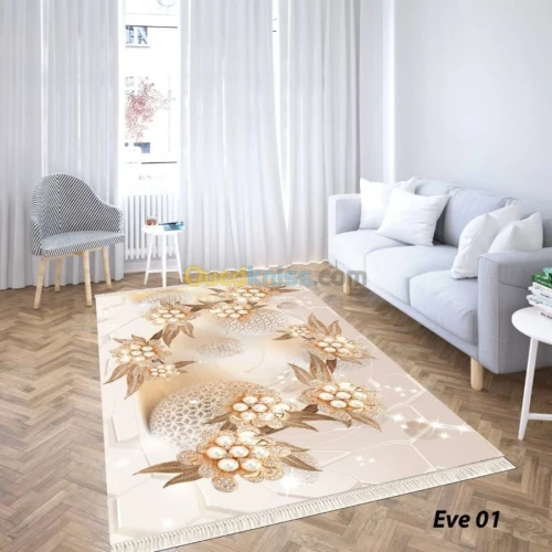 tapis de salon digital 3D