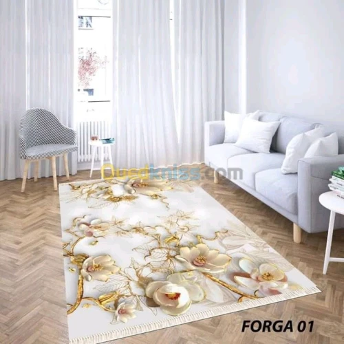 tapis de salon digital 3D