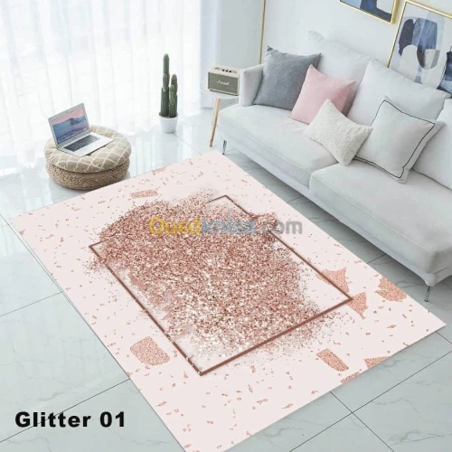 tapis de salon digital 3D