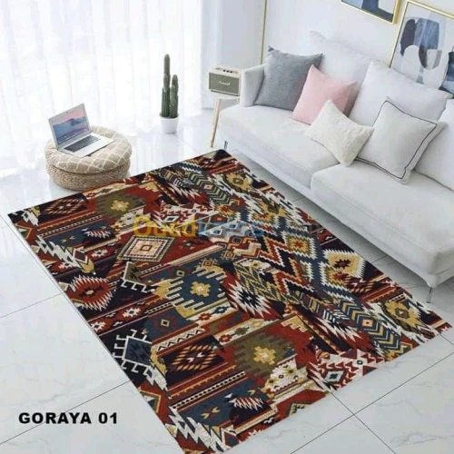 tapis de salon digital 3D