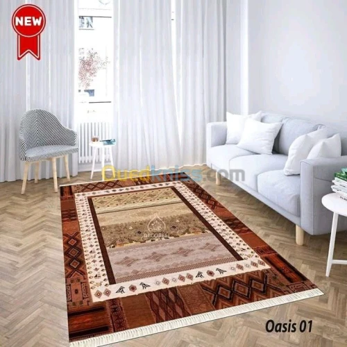 tapis de salon digital 3D