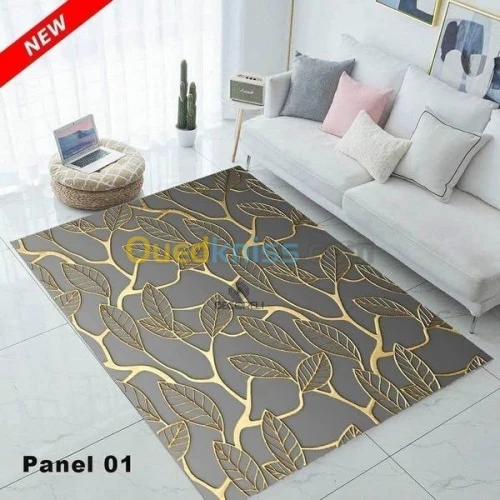 tapis de salon digital 3D