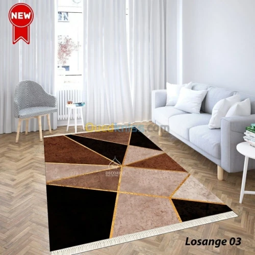 tapis de salon digital 3D
