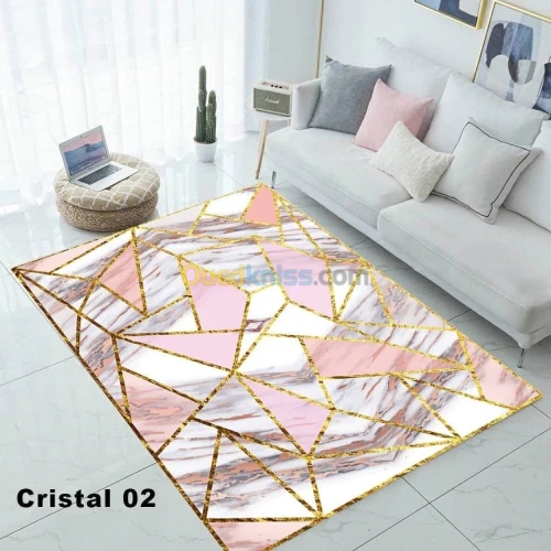tapis de salon digital 3D