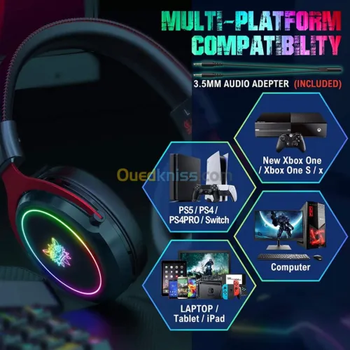 Casque gaming ONIKUMA X10