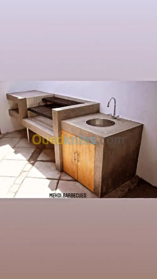 Cuisine comptoire barbecues 