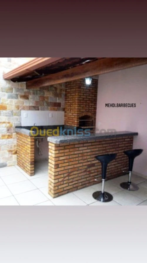 Cuisine comptoire barbecues 