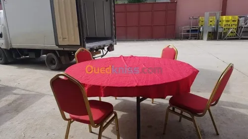 Location Tables et Chaises