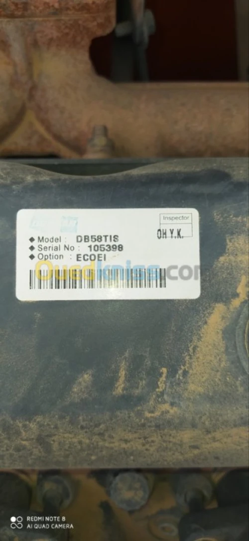 Doosan 225lca  DB58TIS