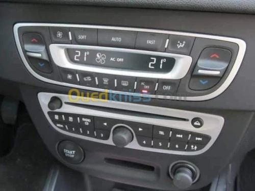 Commande clim chauffage megane 3