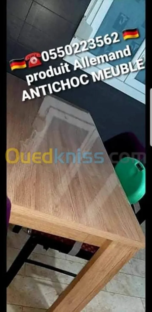 Nappe Antichocs ÉLECTROSTATIQUE