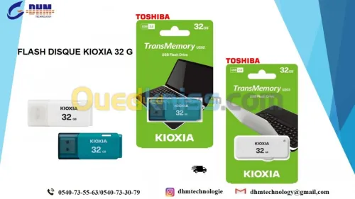 FLASH DISQUE 32 G KIOXIA (TOSHIBA)