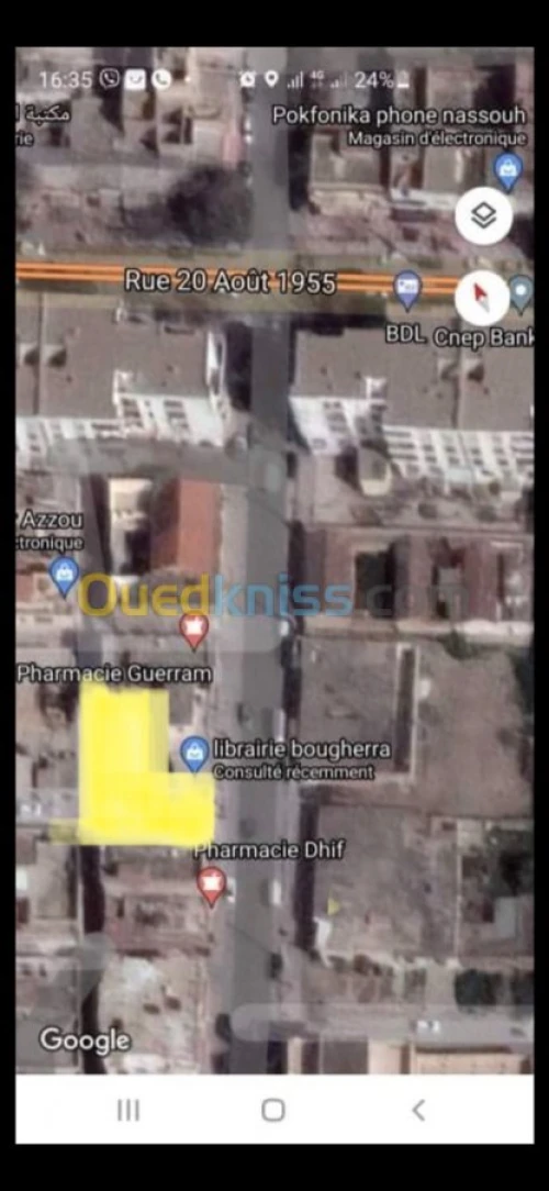 Vente Terrain Oum el bouaghi Oum el bouaghi