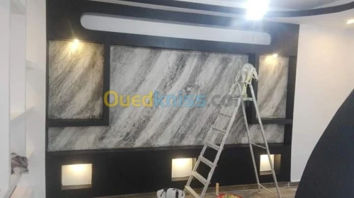 Decoration placo b13 peintre