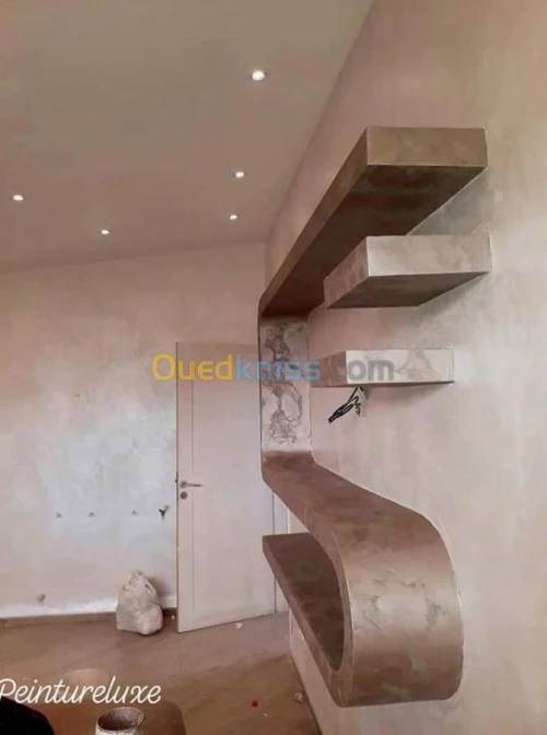 Decoration placo b13 peintre