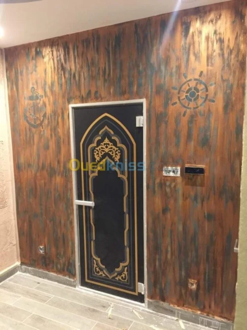 Decoration placo b13 peintre