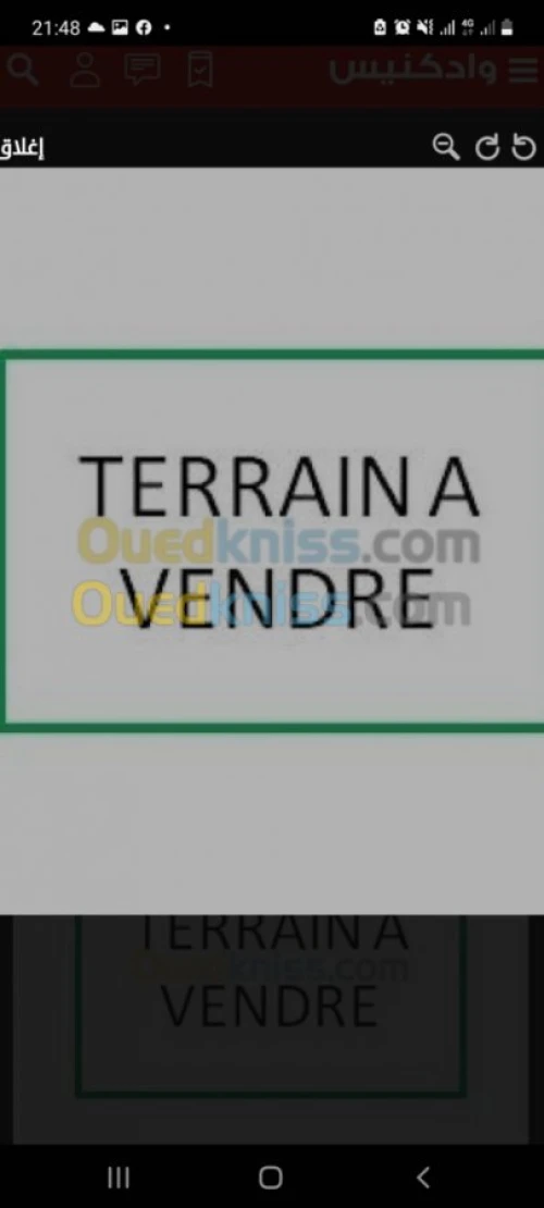 Vente Terrain Blida Blida