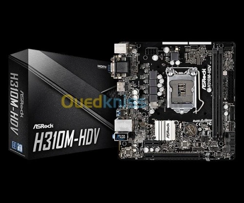 i3-8100 + ASRock H310M-HDV + 12 GB ram